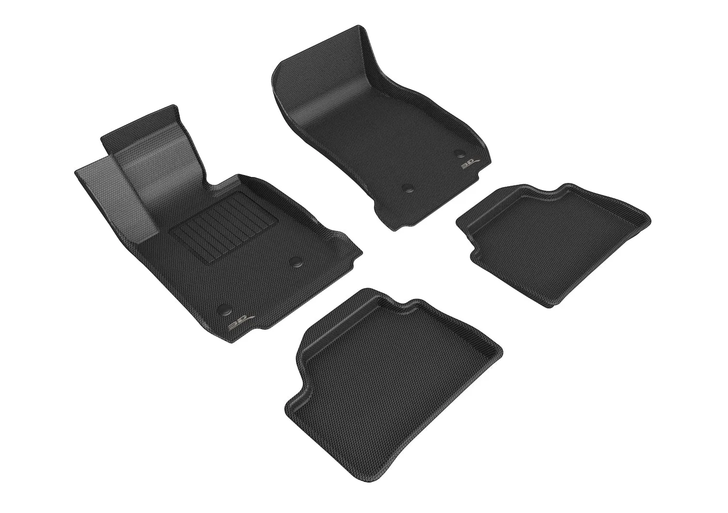 3D MAXpider Floor Mats BMW M2 F87 (16-21) All-Weather Kagu Series - Front or Second Row