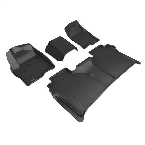 3D MAXpider Floor Mats GMC Sierra (19-24) All-Weather Kagu Series - Front or Second Row