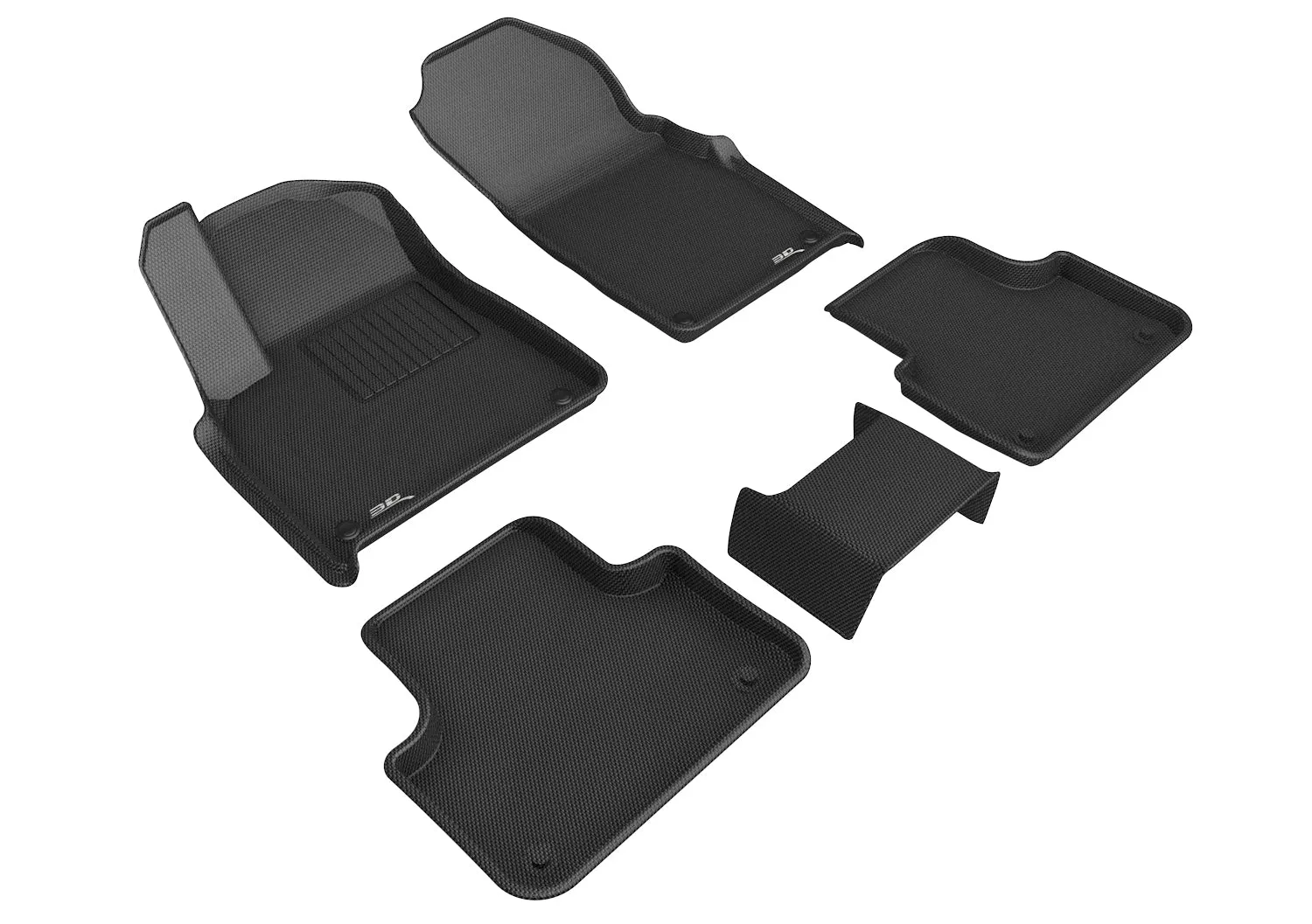 3D MAXpider Floor Mats Lamborghini Urus (19-24) All-Weather Kagu Series - Front or Second Row