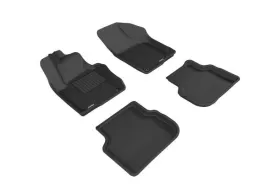 3D MAXpider Floor Mats VW Jetta Sedan (11-18) All-Weather Kagu Series - Front or Second Row