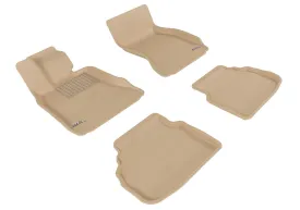 3D MAXpider L1BM05301502 - KAGU Floor Mat Tan 4 pc. Front and Rear [Available While Supplies Last]