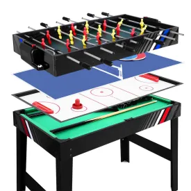 4-In-1 Games Table Tennis/Ice Hockey/Pool/Foosball