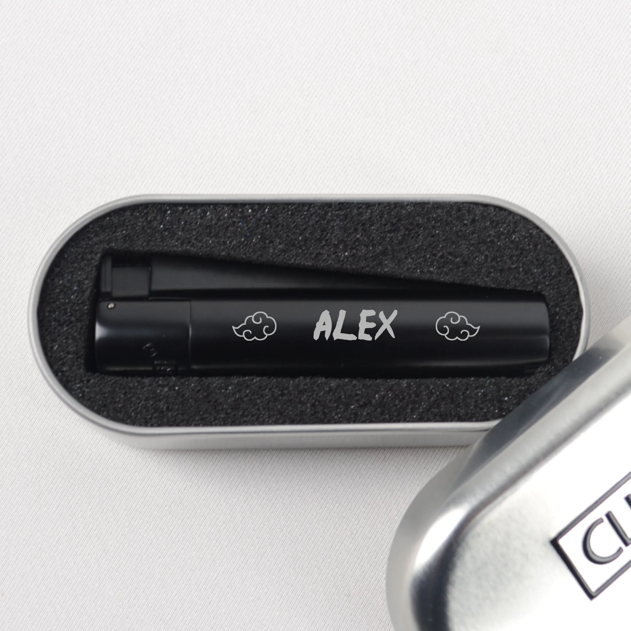 Anime Lighter Personalised Black Jet Lighter Anime Gift