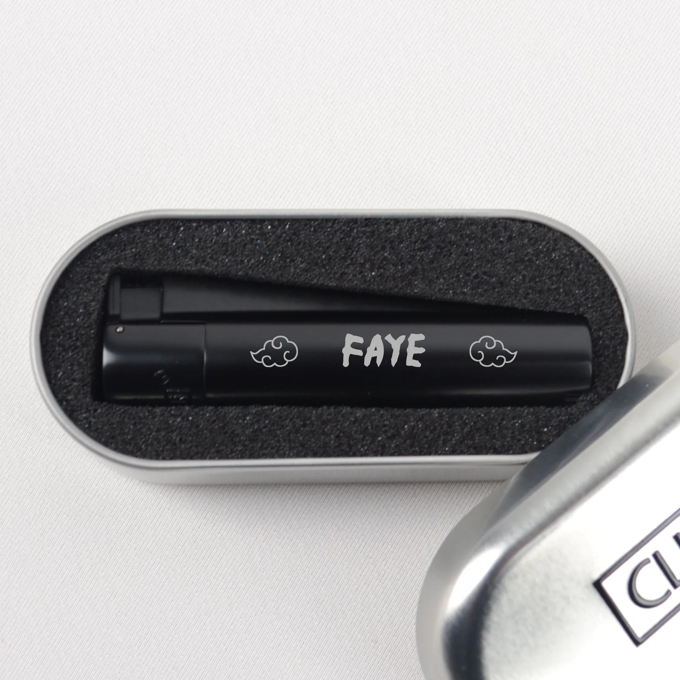 Anime Lighter Personalised Black Jet Lighter Anime Gift