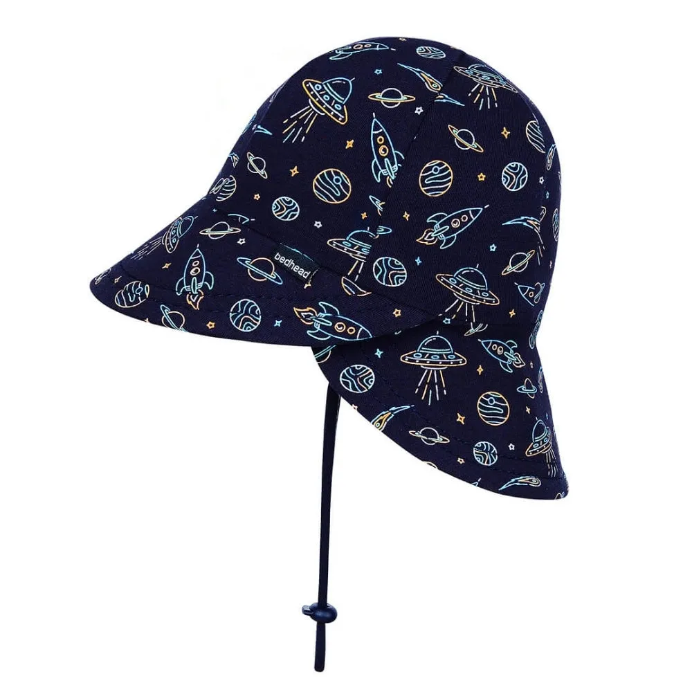 Bedhead -Patterned Baby & Toddler Legionnaire Flap Hat