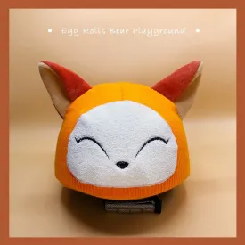 Cartoon Skiing Helmet Cover