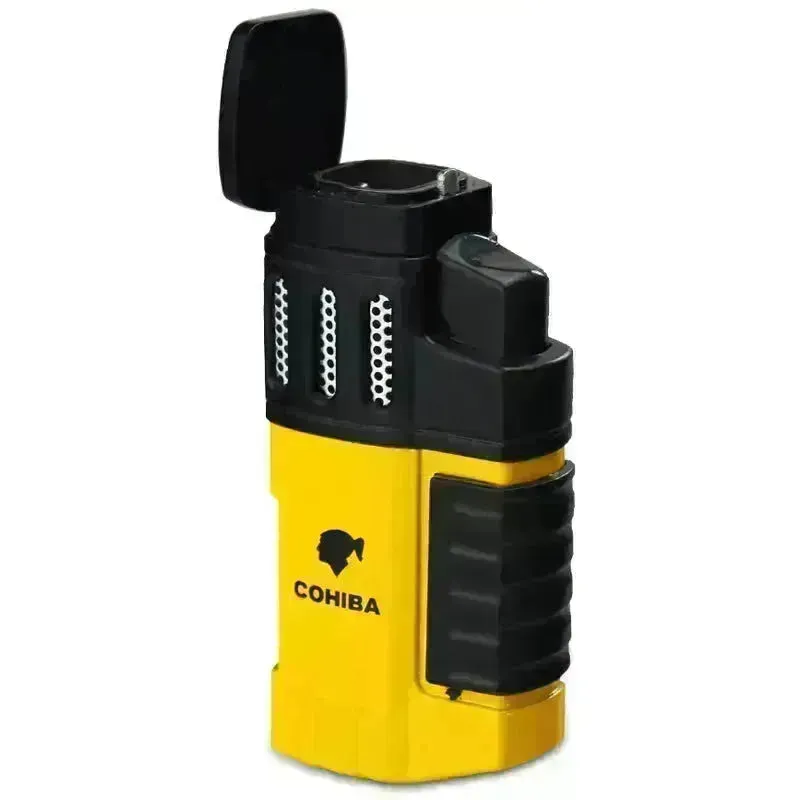 COHBA Portable Cigar Lighter 4 Rushes High Firepower