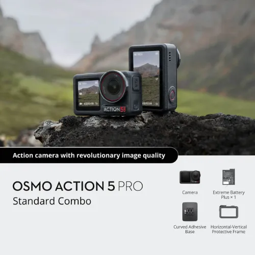 DJI Osmo Action 5 Pro  - New Gen 1/1.3" sensor |Subject Tracking|32x Slow Motion|Waterproof up to 20m