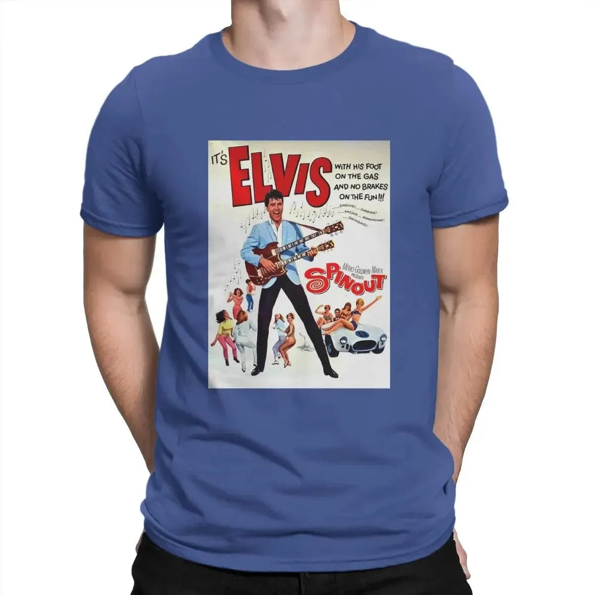 Elvis Presley T Shirt Harajuku Sweatshirts Hipster Singer Man TShirt Men Tee Shirt Clothing