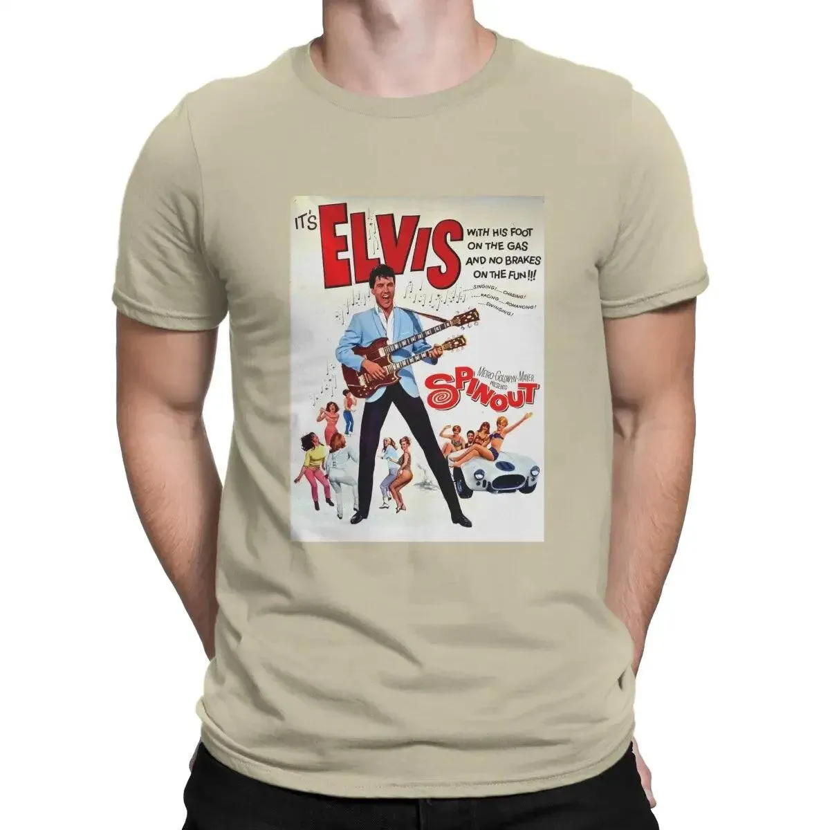 Elvis Presley T Shirt Harajuku Sweatshirts Hipster Singer Man TShirt Men Tee Shirt Clothing