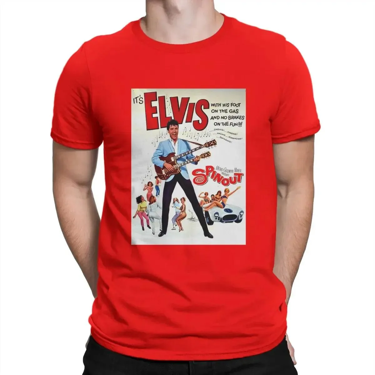 Elvis Presley T Shirt Harajuku Sweatshirts Hipster Singer Man TShirt Men Tee Shirt Clothing