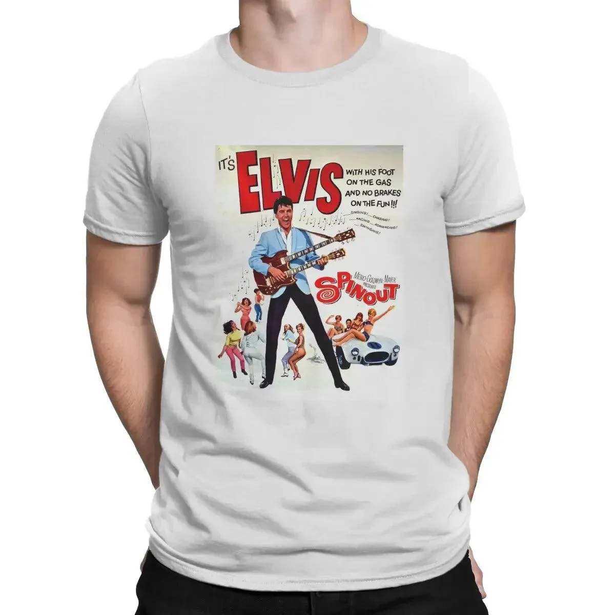 Elvis Presley T Shirt Harajuku Sweatshirts Hipster Singer Man TShirt Men Tee Shirt Clothing