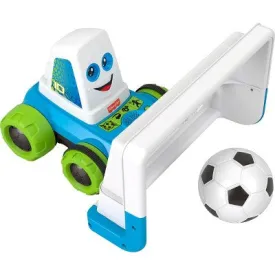 Fisher-Price Goaldozer Soccer Game Lights Sounds Motorized Net Play Encourages