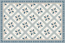Floor Mat Tile Blue/Grey - Various Sizes