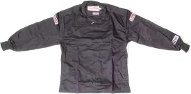 G-FORCE Racing Gear 4126XLGBK GF 125 Black X-Large Single Layer Racing Jacket
