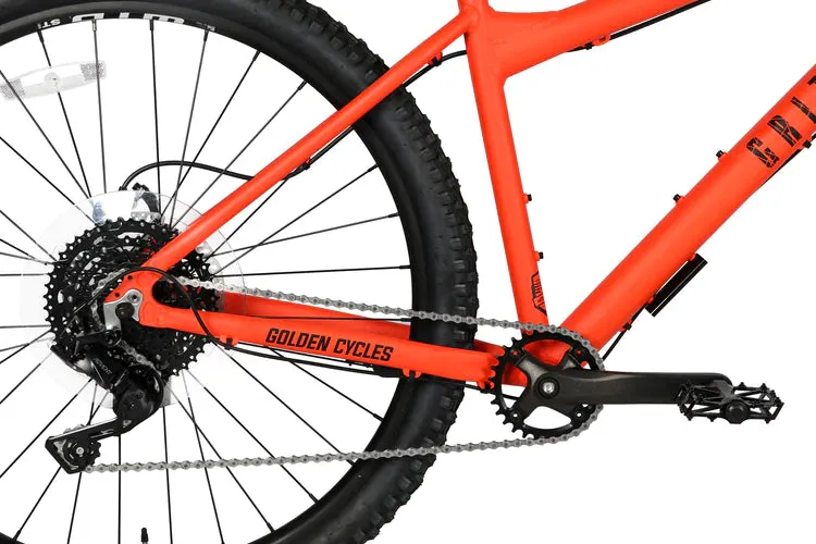 Golden Cycles Grizzly MTB 29"in Orange Aluminum Mountain Bike - Live4Bikes