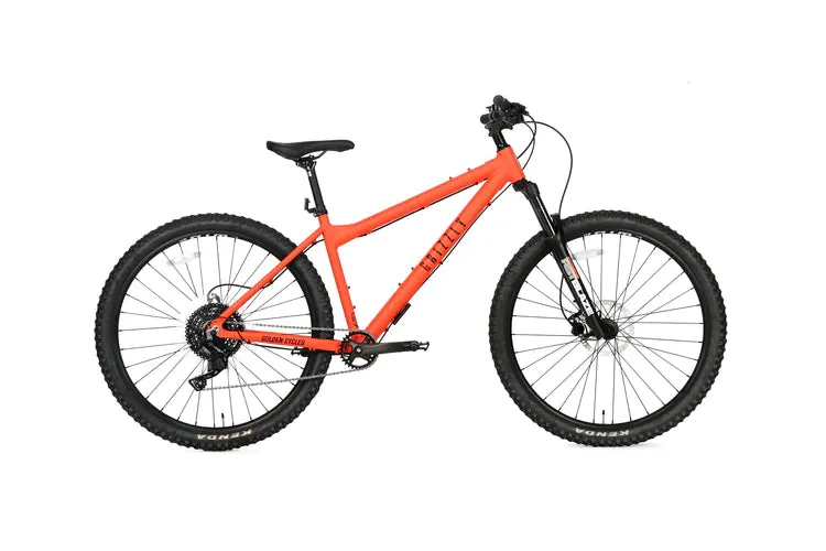 Golden Cycles Grizzly MTB 29"in Orange Aluminum Mountain Bike - Live4Bikes