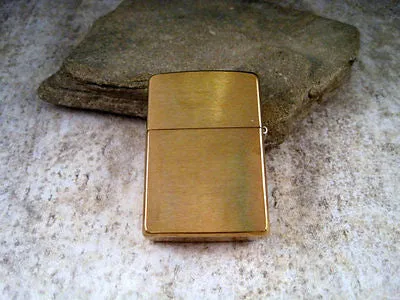 Handmade Brushed Gold Lucky Elephant Cigarette Lighter