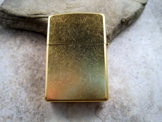 Handmade Gold Owl Cigarette Lighter