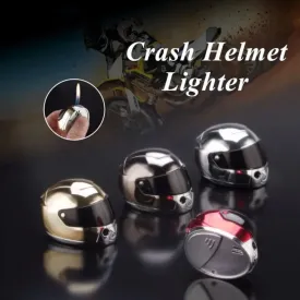 Helmet Shaped Flame Lighter | Cute Bike Helmet Butane Lighter [Random Color]