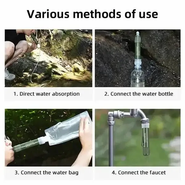High-Performance Portable Water Purifier for Camping
