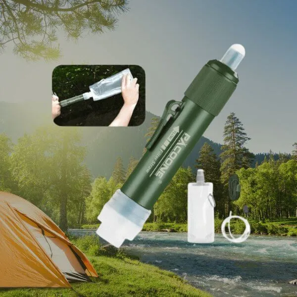 High-Performance Portable Water Purifier for Camping