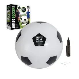 IN STOCK-TreLines Do-U-Play 30"Jumbo Soccer Ball Black/White 1 pc
