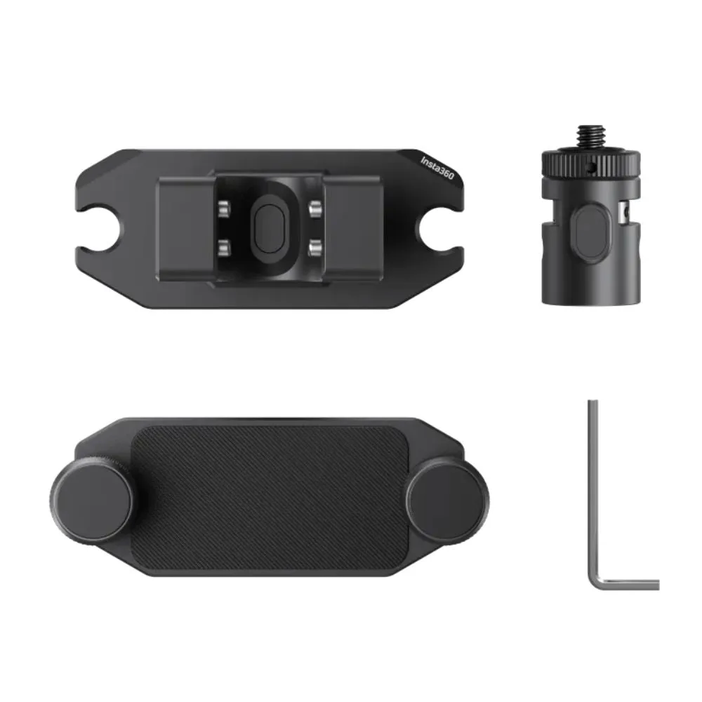 Insta360 Magnetic Selfie Stick Holster with Quick Release Mounting and Supports Invisible Selfie Stick with Action Camera for Backpack Strap or Waist Belt CINSBAVK