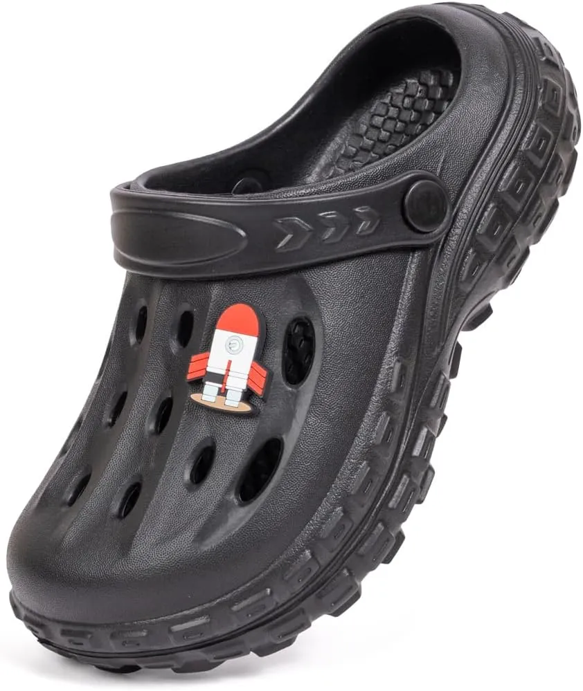Kids Boys Girls Cute Garden Clogs Little Kid EVA Water Sandals Lightweight Indoor Outdoor Summer Beach Pool Play Shoes Children Comfort Slippers Slides