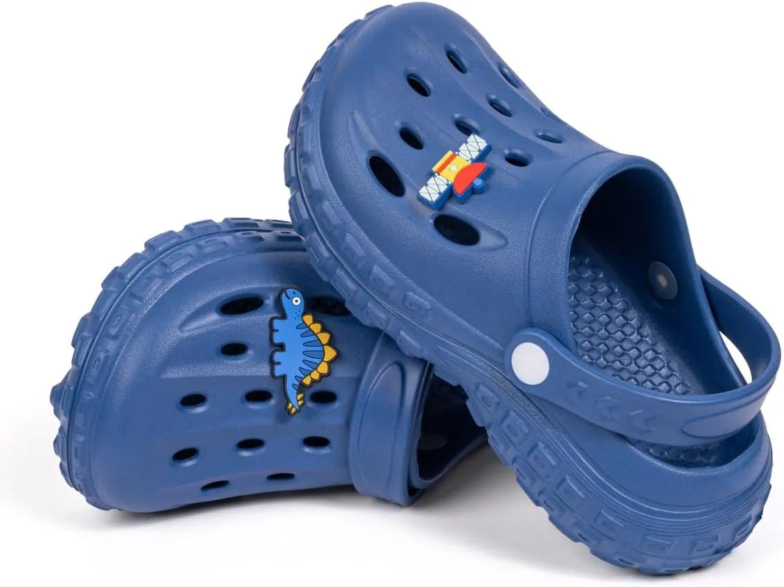 Kids Boys Girls Cute Garden Clogs Little Kid EVA Water Sandals Lightweight Indoor Outdoor Summer Beach Pool Play Shoes Children Comfort Slippers Slides