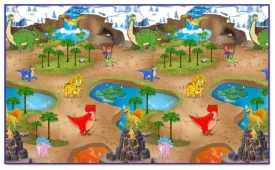 Large Playmat Dinosaur Park