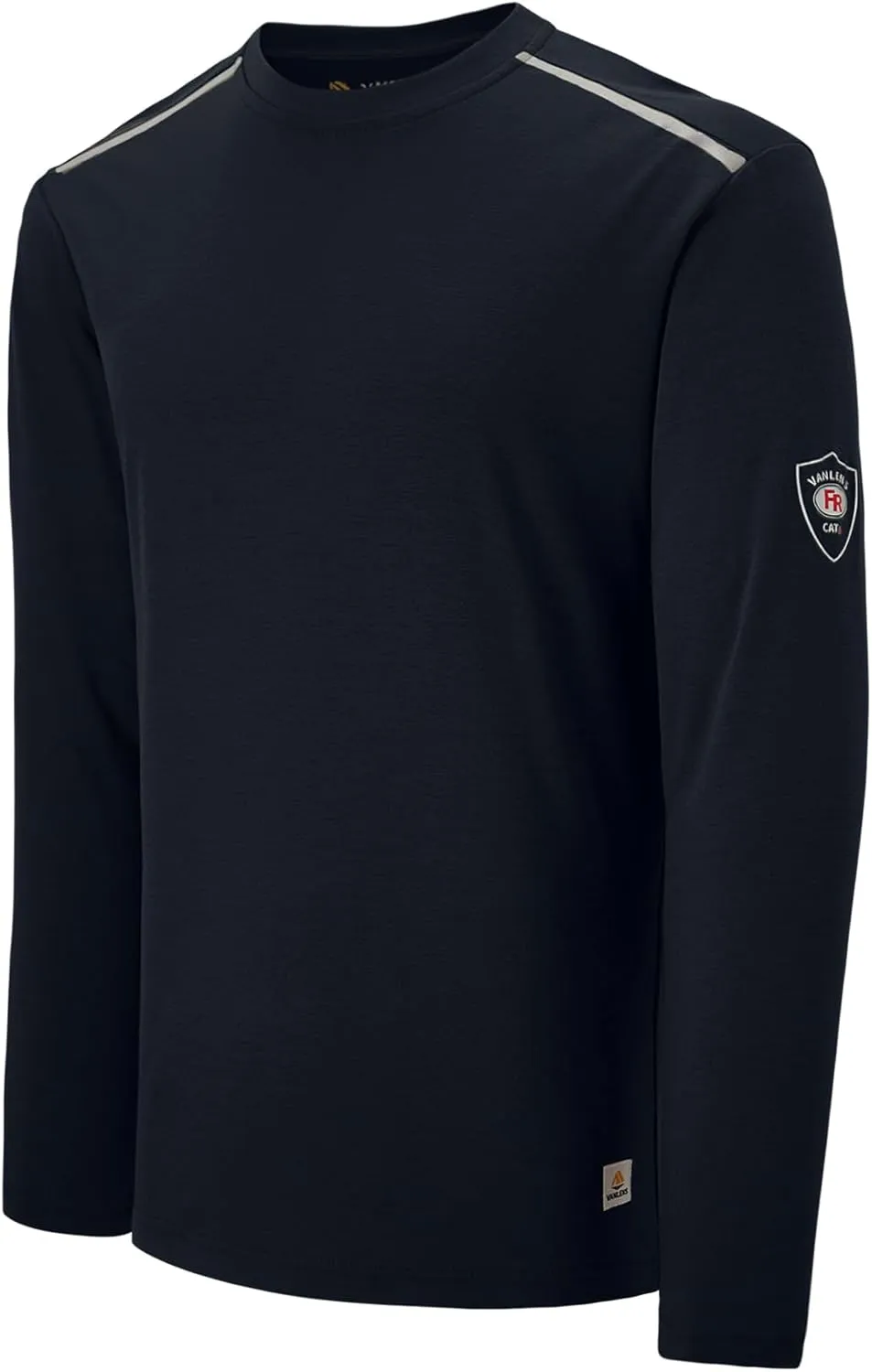 Men's Green Large Regular Fit 5.5oz 100% Cotton Long Sleeve FR Shirt for Work & Outdoor Activities