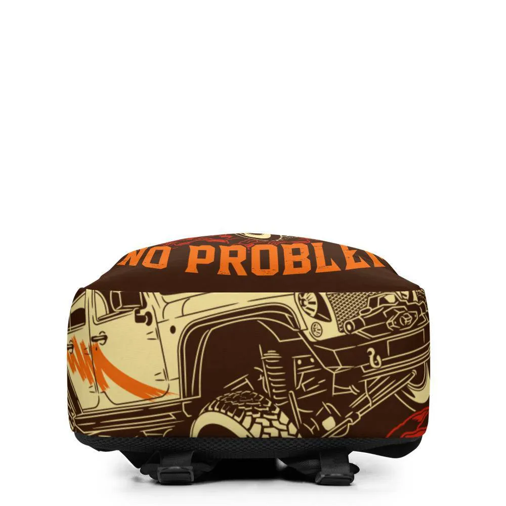 No road no problem Minimalist Backpack