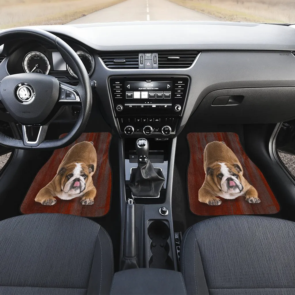 Old English Bulldog Auto Floor Mat