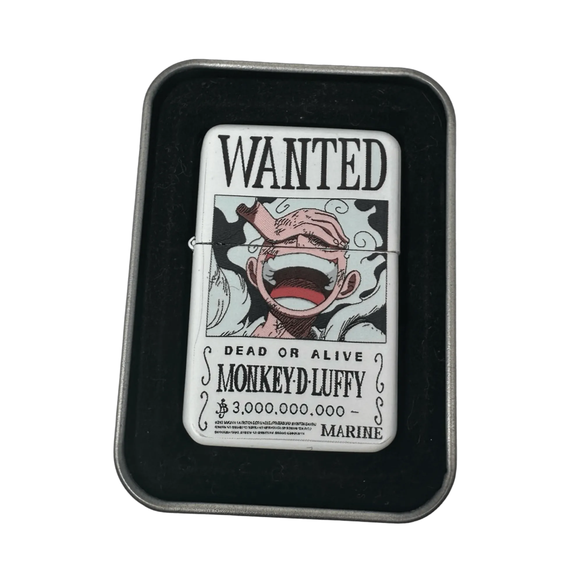 One Piece Anime Wanted Poster Flip Top Lighters