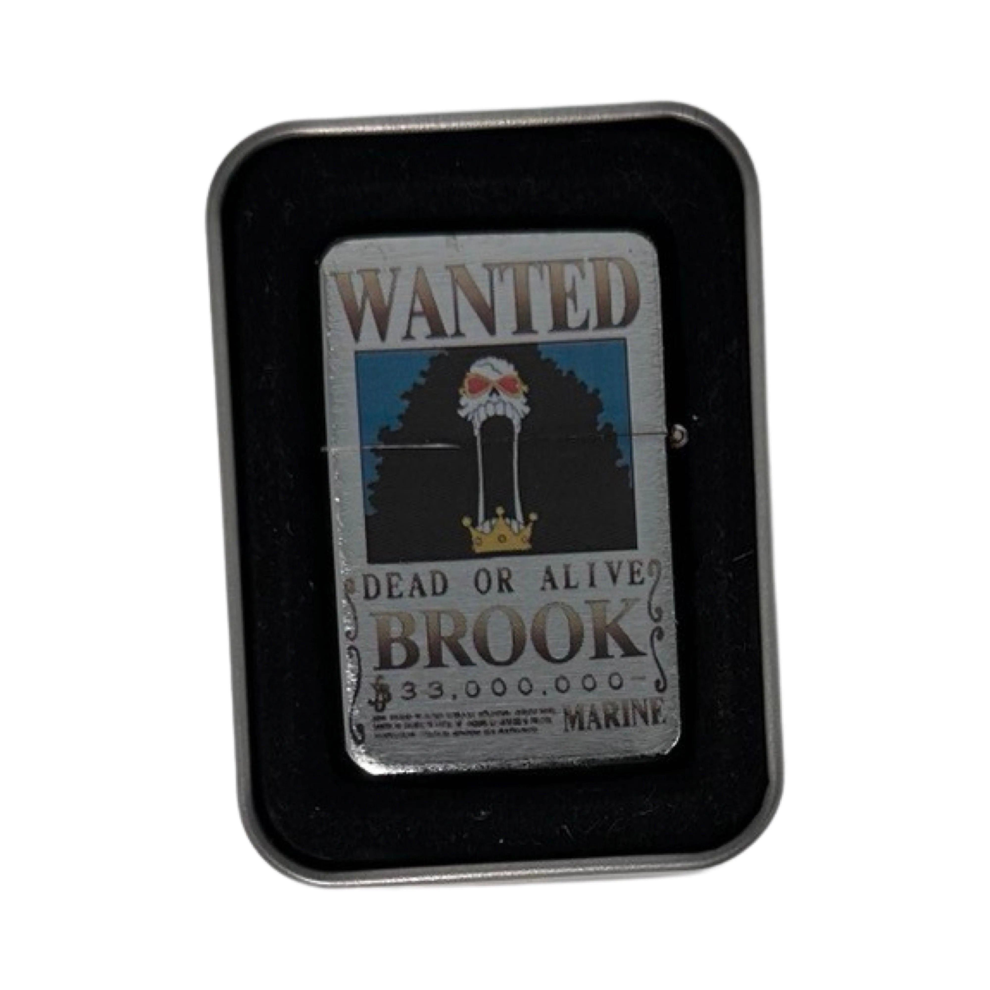 One Piece Anime Wanted Poster Flip Top Lighters