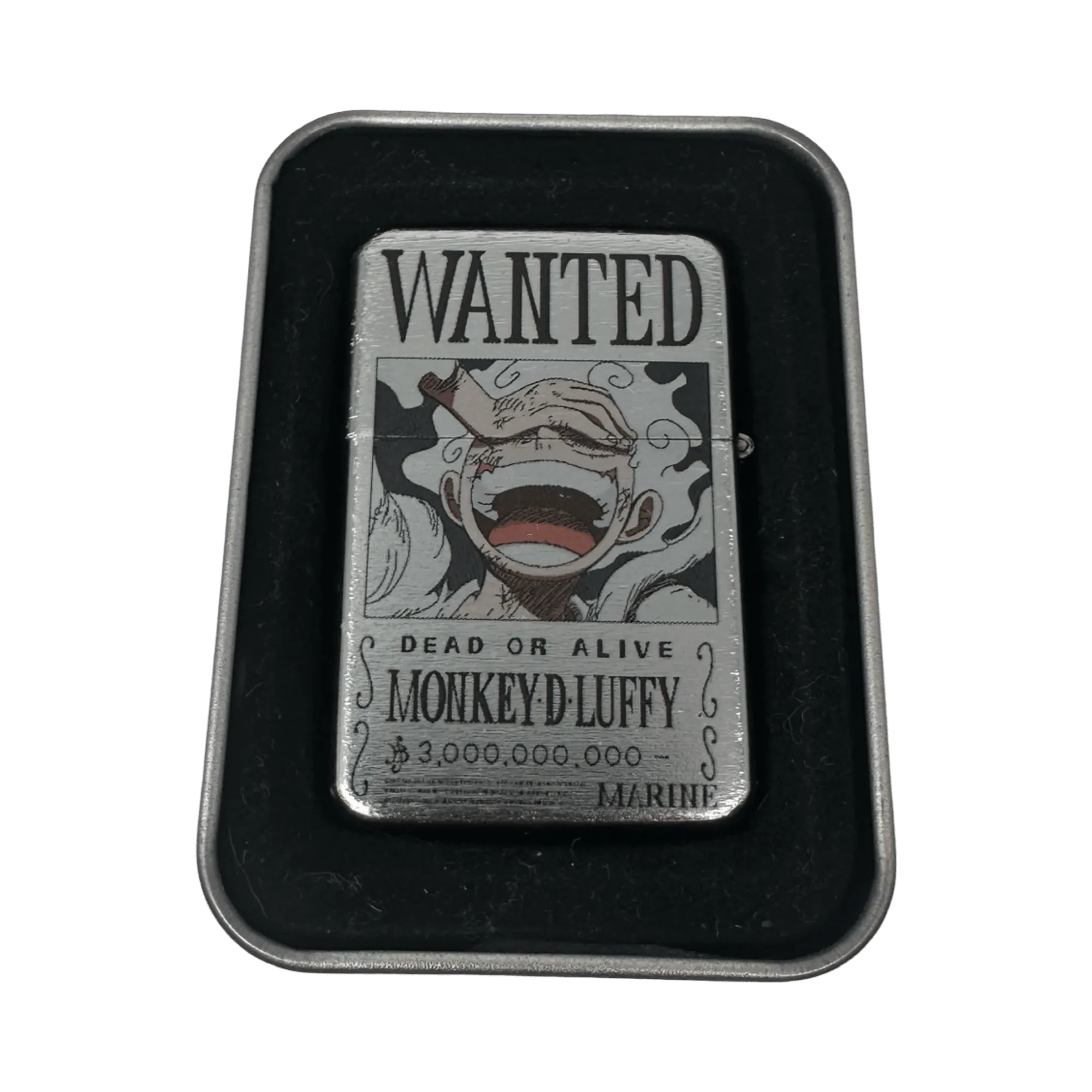 One Piece Anime Wanted Poster Flip Top Lighters