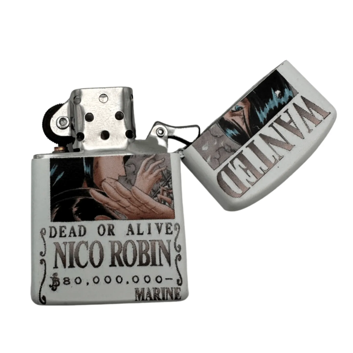 One Piece Anime Wanted Poster Flip Top Lighters