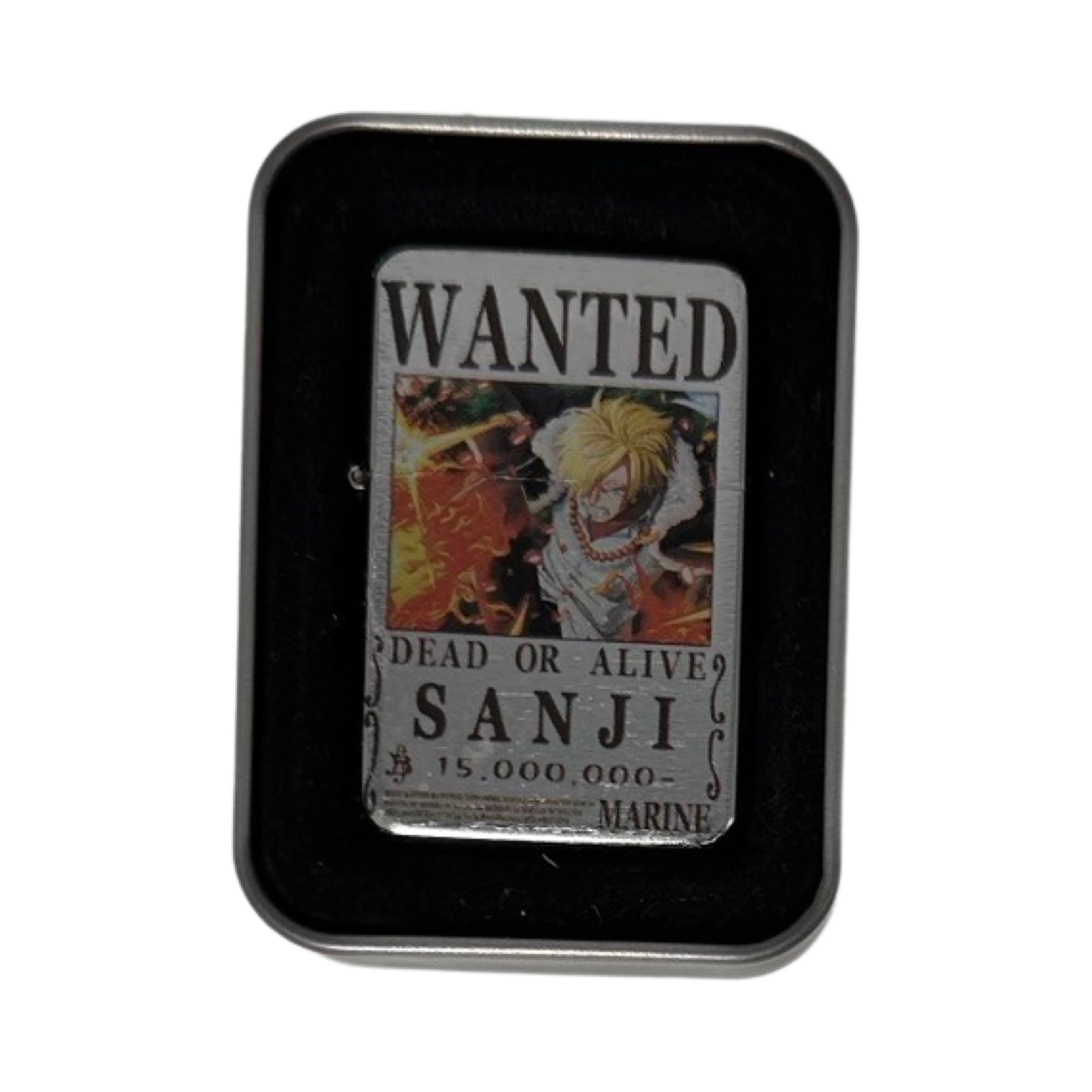 One Piece Anime Wanted Poster Flip Top Lighters