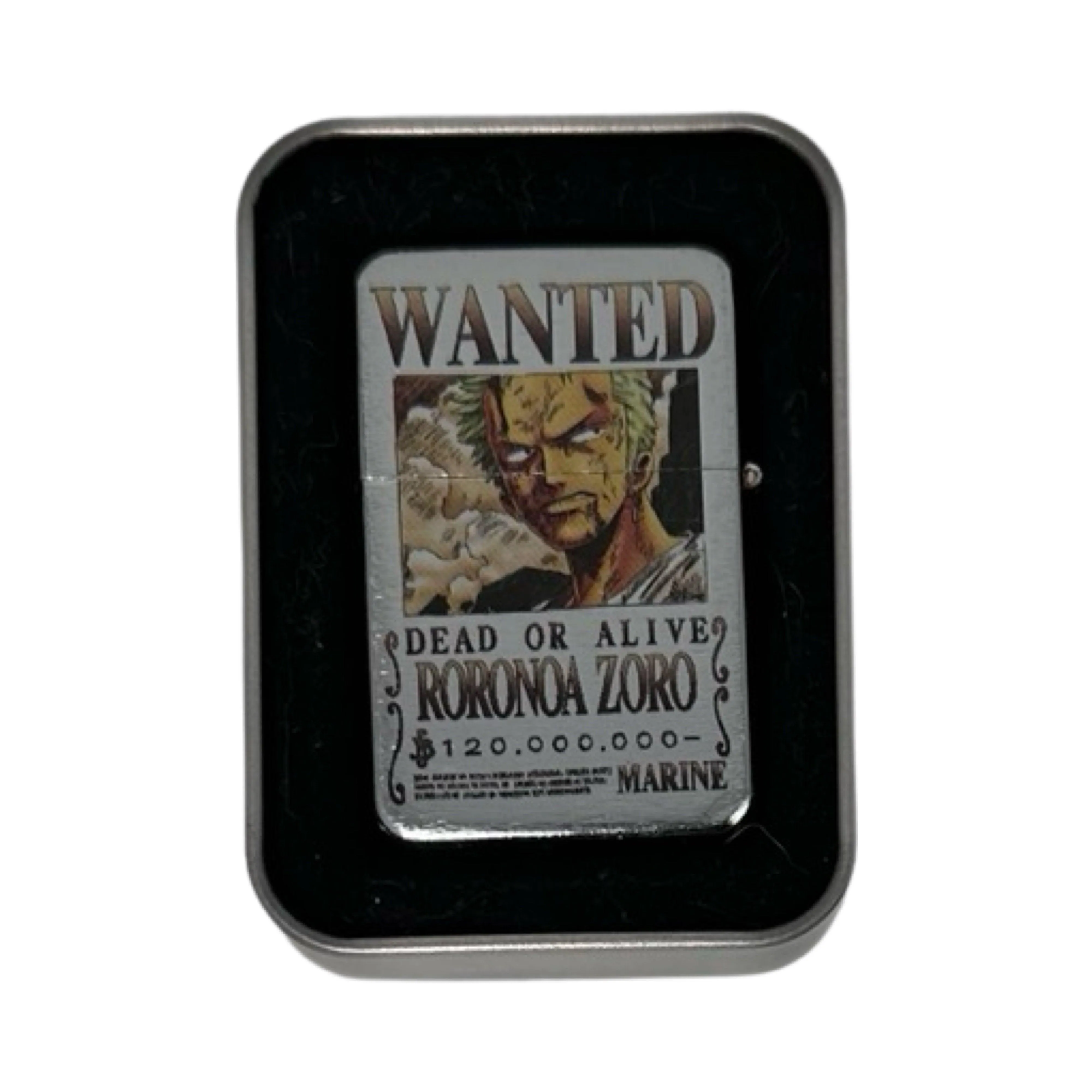 One Piece Anime Wanted Poster Flip Top Lighters