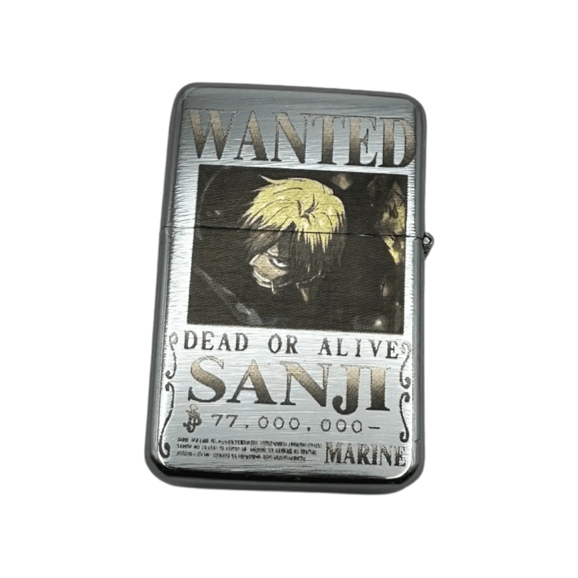 One Piece Anime Wanted Poster Flip Top Lighters
