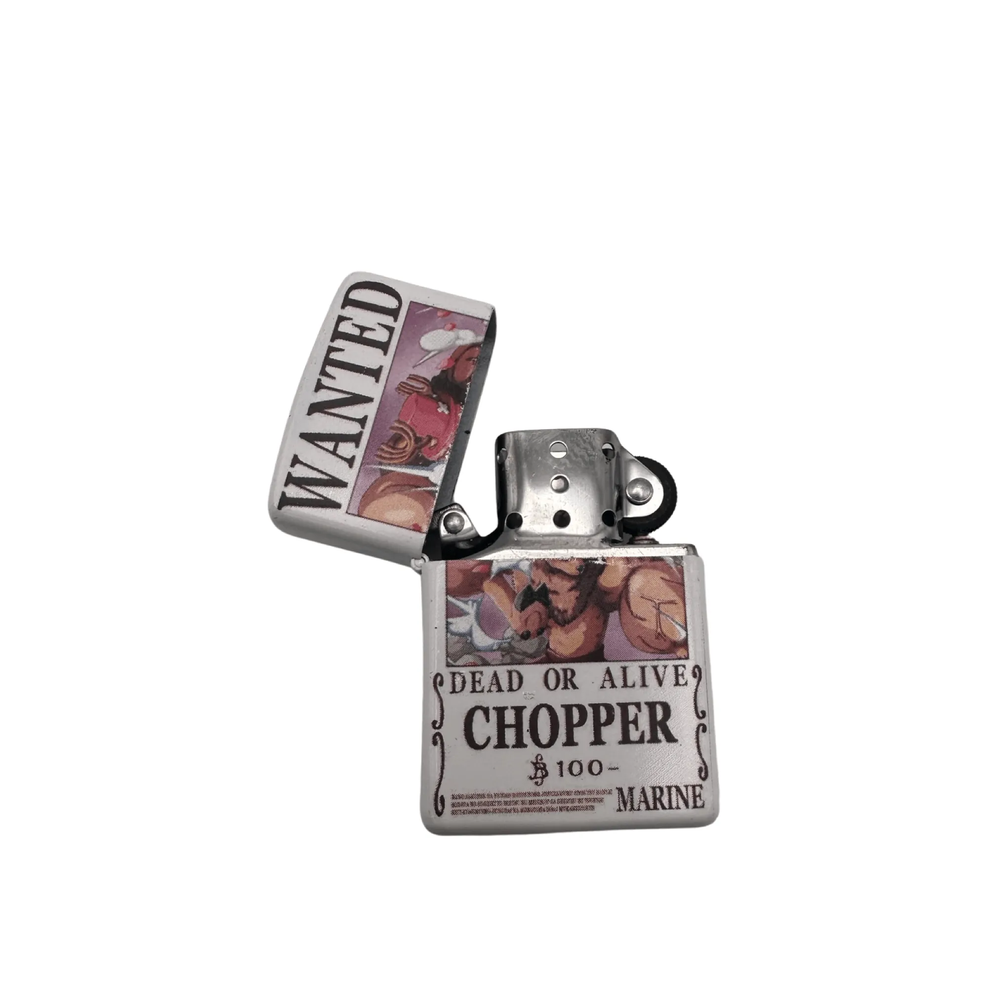One Piece Anime Wanted Poster Flip Top Lighters