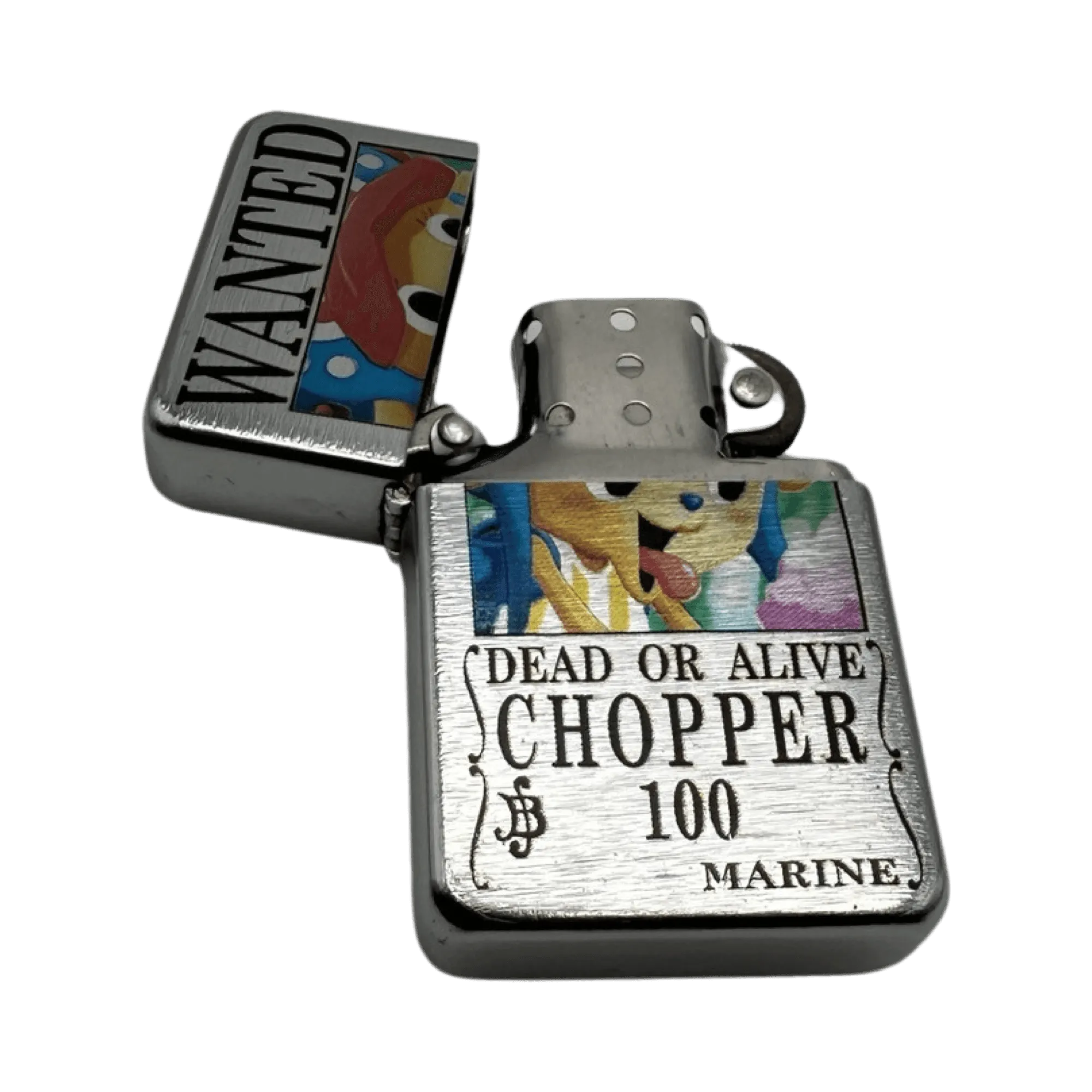 One Piece Anime Wanted Poster Flip Top Lighters