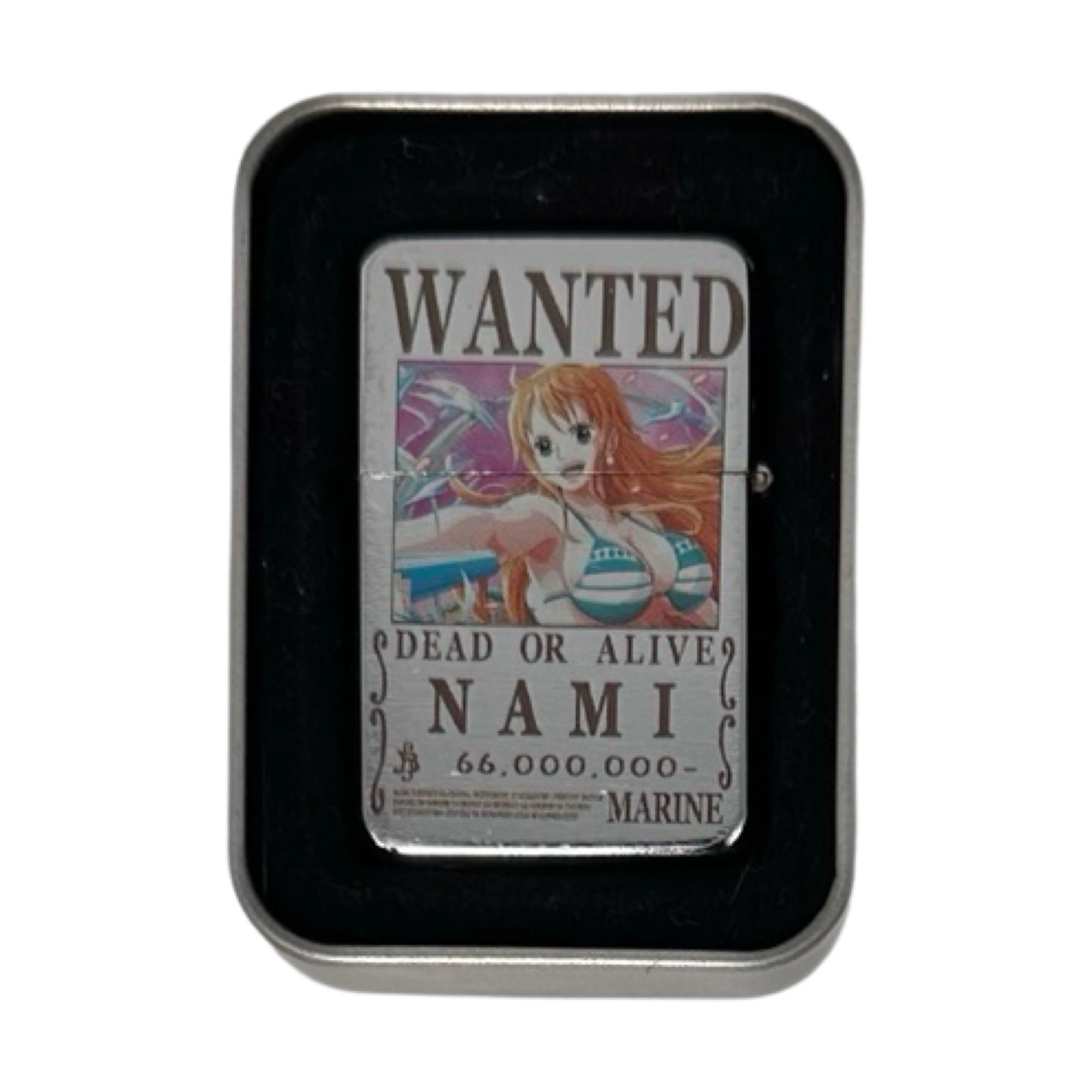 One Piece Anime Wanted Poster Flip Top Lighters