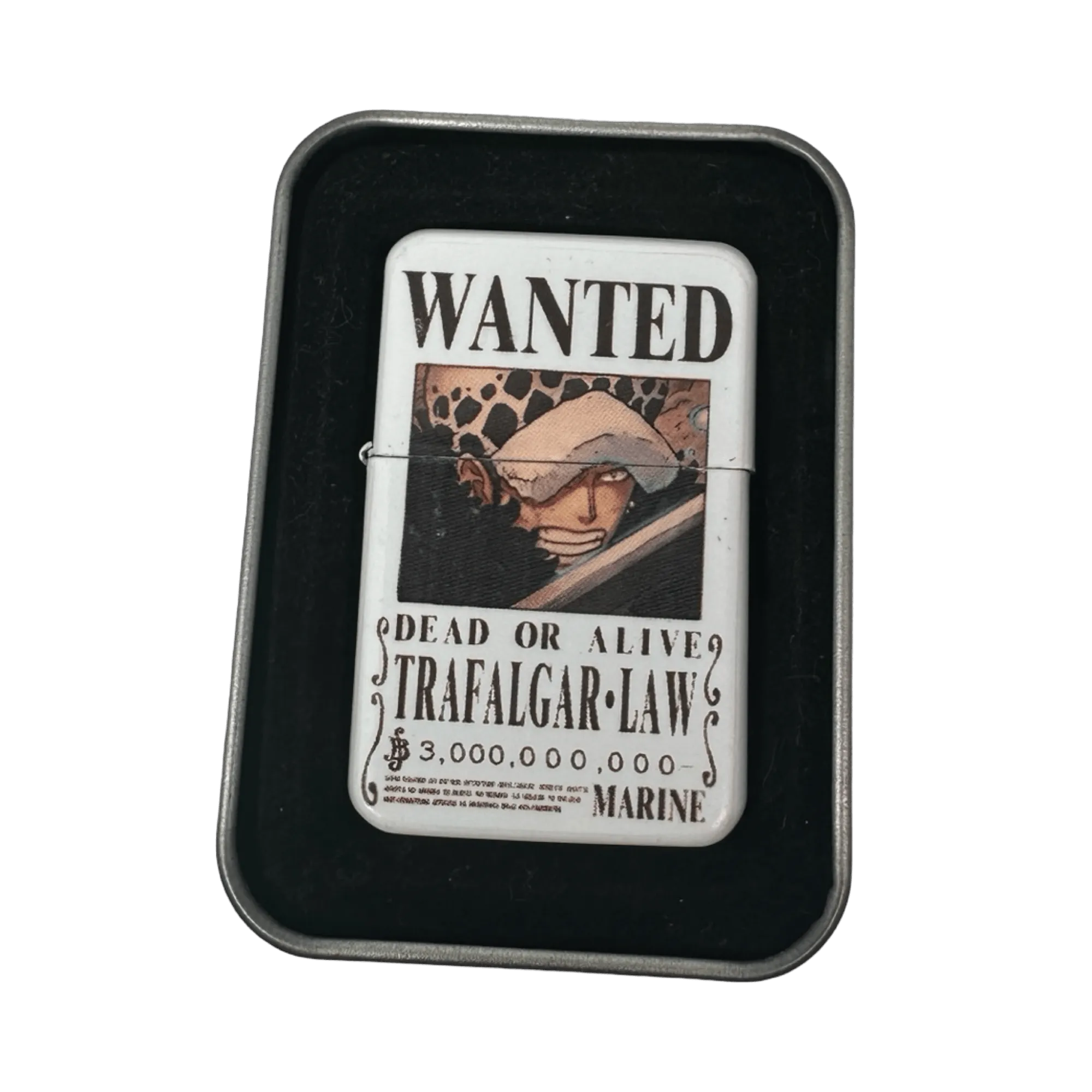 One Piece Anime Wanted Poster Flip Top Lighters
