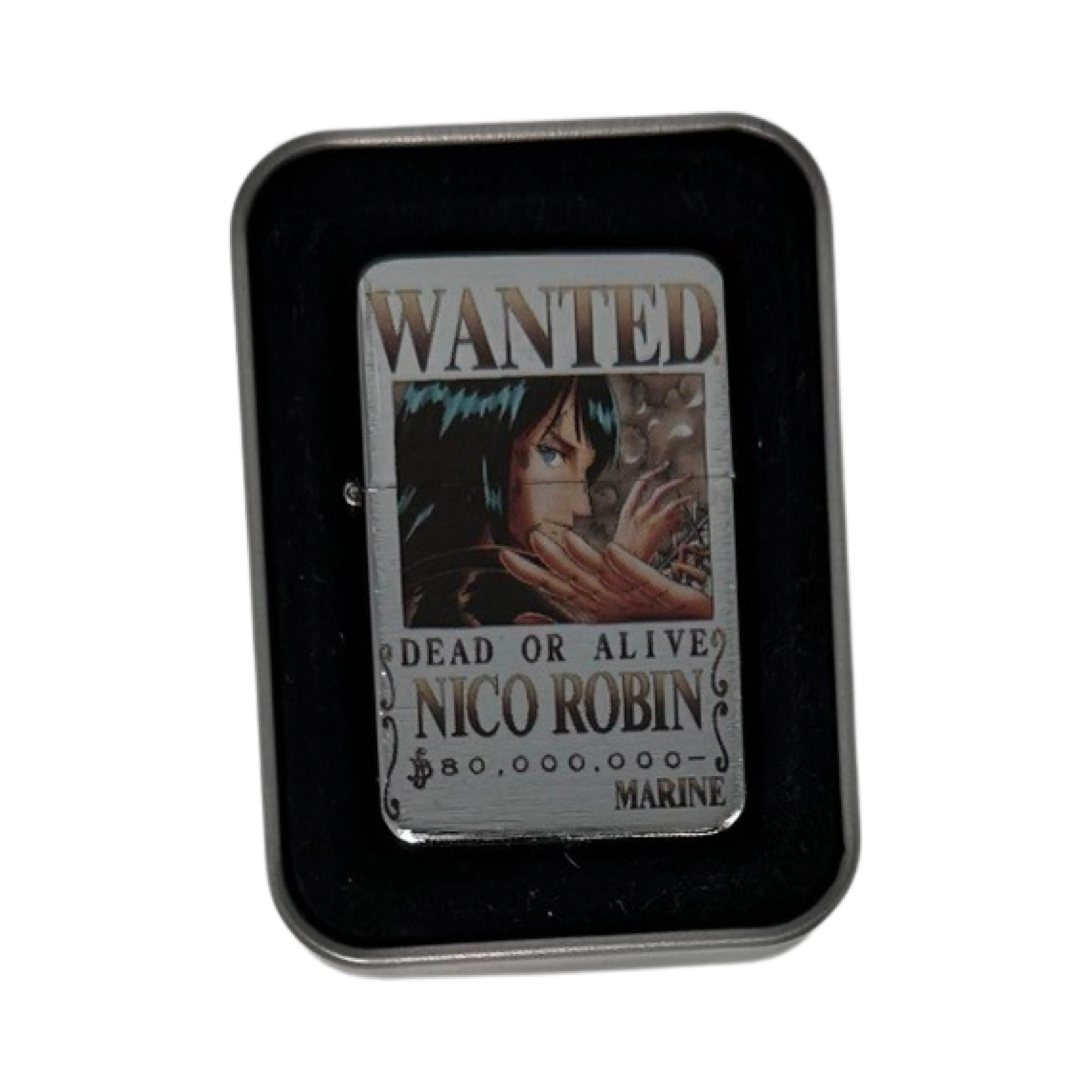 One Piece Anime Wanted Poster Flip Top Lighters