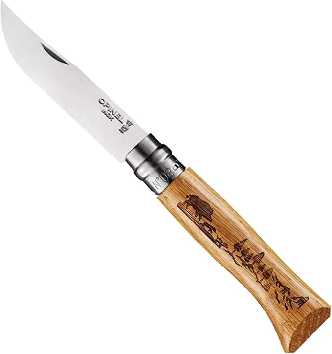 Opinel Stainless Steel Animalia Folding Knives