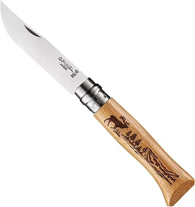 Opinel Stainless Steel Animalia Folding Knives