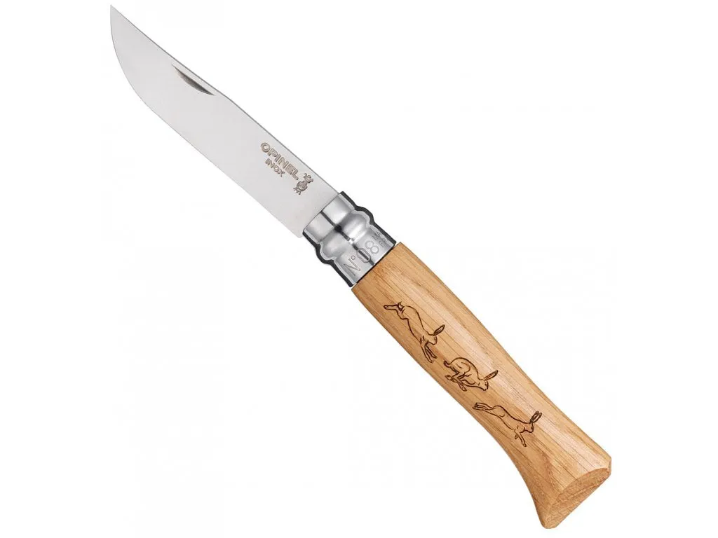 Opinel Stainless Steel Animalia Folding Knives