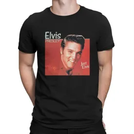 Singer Elvis Presley Tees Short Sleeve Crewneck T-Shirt 100% Cotton 6XL Clothing